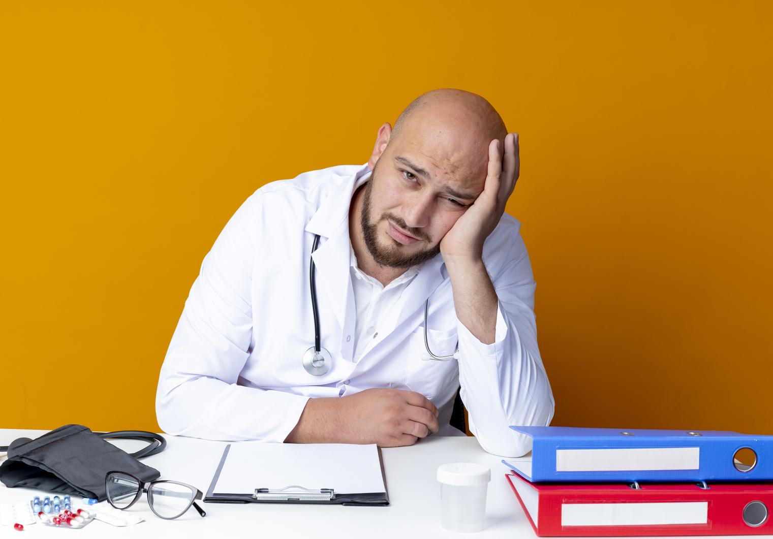 Doctorworried from Overtime Costs